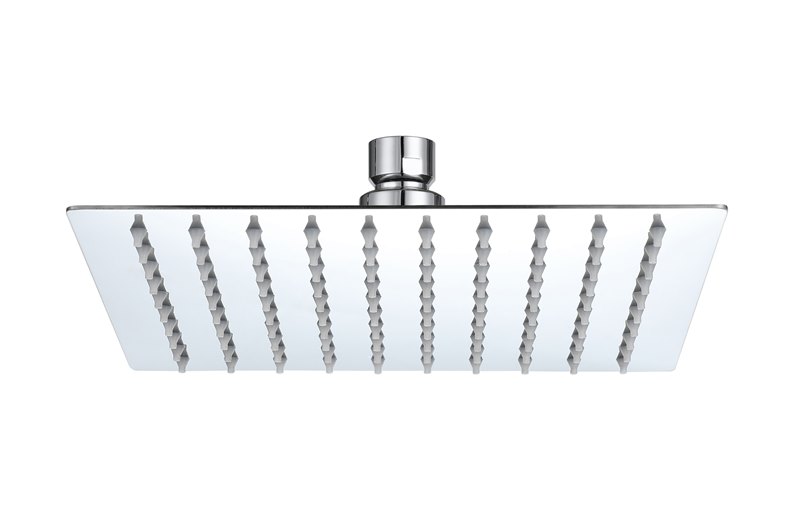 ראש מקלחת מרובע נירוסטה 20X20 ס״מ נויה כרום ניקל