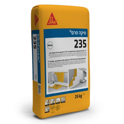 סיקה סרם 235 דבק אריחים 25 ק"ג