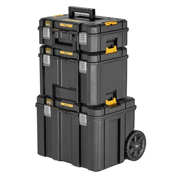 סט טרולי ו 2 ארגזי IP54 TASTK- דלתא דיוולט DEWALT