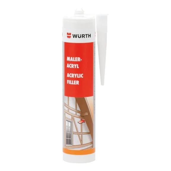 מסטיק (מרק) אקרילי WURTH אפור 280 מ"ל