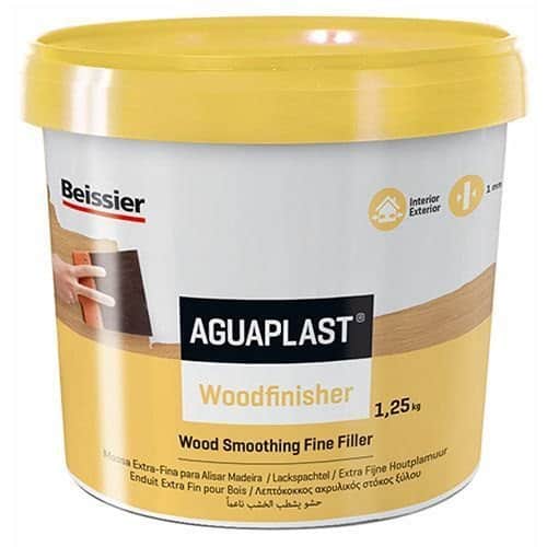 דבק שפכטל להחלקת עץ לבן 1.25 ק"ג AGUAPLAST