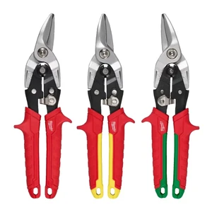 סט 3 מספרי פח מילווקי MILWAUKEE