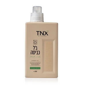 ג'ל כביסה ירוק לכביסה צבעונית 1350 מ"ל TNX