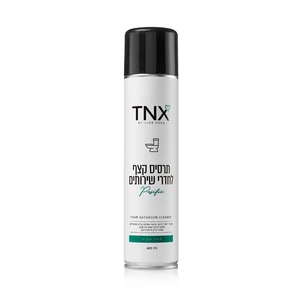 תרסיס קצף לחדרי שירותים 400 מ"ל TNX