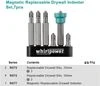 ​​סט ביטים מגנטי לקיר גבס  7 יחידות ווירלפאוור WHIRLPOWER