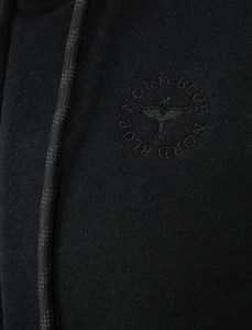Nordblue Jay Hooded Zipper Sweatshirt - סווטשירט קפוצ'ון עם רוכסן נורדבלו
