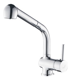 ברז מטבח נשלף גבוה VALLE כרום AQUILA