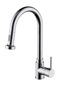 ברז מטבח נשלף ARCO כרום ניקל AQUILA PREMIUM