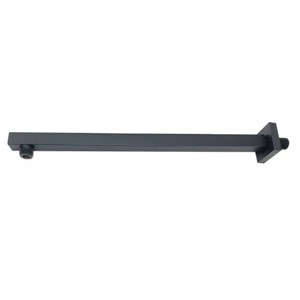 זרוע מרובעת לראש מקלחת קוורץ (פחם)