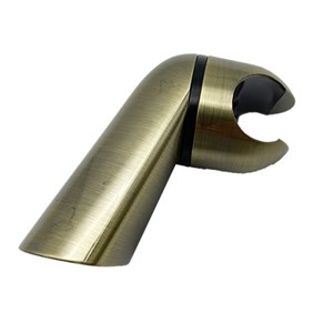 מתלה מתכוונן למקלח יד- זהב מוברש-דגם אלגרו