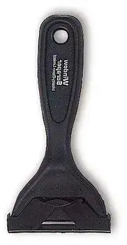 מגרדת זכוכית וקרמיקה 7 ס"מ MS שחור MALER