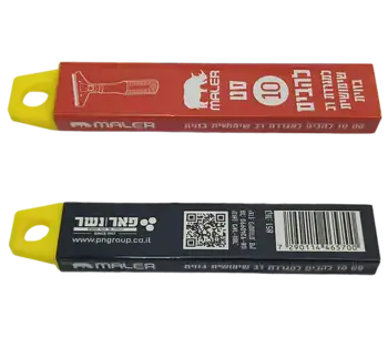 סט 10 להבים למגרדת רב שימושית בזוית MALER