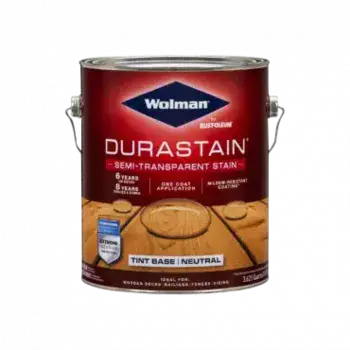 צבע לעץ חצי שקוף Durastain על בסיס מים