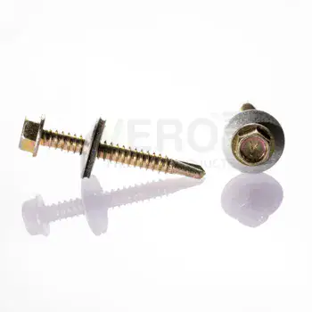 בורג איסכורית "1 קודח עם אטם