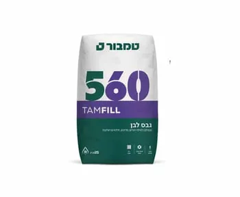 גבס לבן 560 טמבור 5 ק"ג