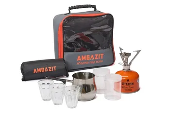 אמגזית ערכת קפה ניקוב