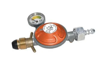 ווסת כולל שעון מד גז חיבור POL כולל מנגנון בטיחות