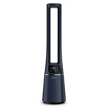 מאוורר עמוד ומטהר אוויר BLADLESS FAN דגם AMS150-PB