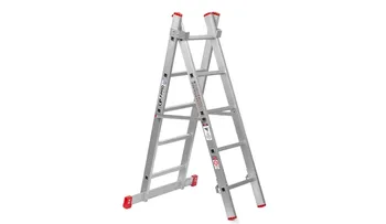 סולם KAPRO אלומיניום דו חלקי A מקצועי 2X7 גובה 350 ס"מ