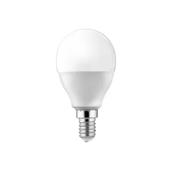 נורת לד בצורת כדור G45 הספק 8W הברגה E14 גוון אור חם 3000K FETAYA