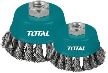 מברשת כוס צמות פלדה "4, מקצועית, M14X2