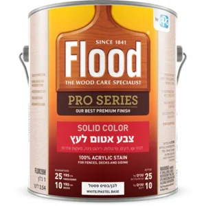 צבע אטום לעץ 1 גלון FLOOD