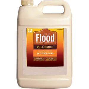 מרענן ומבהיר עץ, ניקוי עץ, הבהרת עץ FLOOD