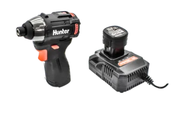 סט מברגת אימפקט 16V ללא פחמים + סוללה 2.0Ah + מטען + תיק 100312-026 Hunter