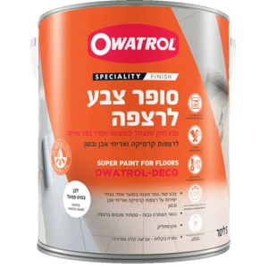 Owatrol Deco for Floors סופר צבע לרצפה 750 מ"ל