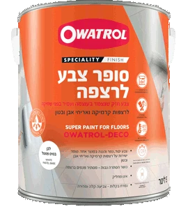 Owatrol Deco for Floors סופר צבע לרצפה 2.5 ליטר