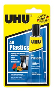 דבק לפלסטיק 33 מ"ל UHU