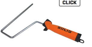 ידית גומי מקצועית לרולר 250 מ"מ CLICK מבית SOLID