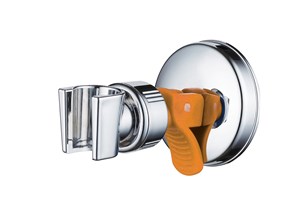 מתלה ואקום למקלח יד מתכוונן נדב כרום ניקל